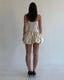 MARI MINI DRESS - VANILLA