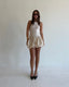 MARI MINI DRESS - VANILLA