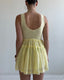 PENELOPE MINI DRESS - YELLOW