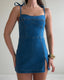 LAINEY DENIM MINI - DK DENIM