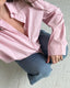 MADDOX BUTTON DOWN - BLUSH
