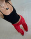 CHERRY LINEN PANTS