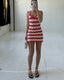 TAKE A TRIP MINI DRESS - CORAL