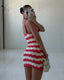 TAKE A TRIP MINI DRESS - CORAL