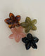 HIBISCUS HAIR CLIP - BLACK