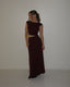 MERLOT MAXI DRESS