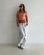 SABINE TOP - PEACH PINK