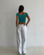 SABINE TOP - EMERALD