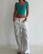 SABINE TOP - EMERALD