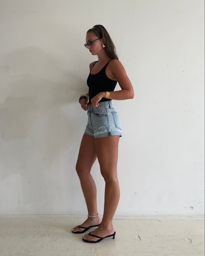 JUSTINE DENIM SHORTS