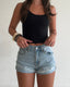 JUSTINE DENIM SHORTS
