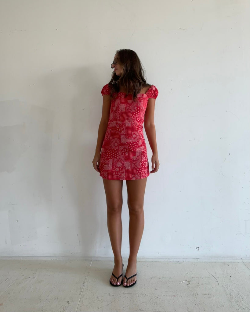 YOU PROOF DRESS - RED