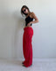 CHERRY LINEN PANTS