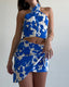 SWEPT AWAY MINI SKIRT