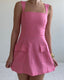 POLLY MINI DRESS - PINK