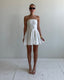 MATILDA MINI DRESS - WHITE