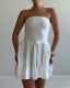 MATILDA MINI DRESS - WHITE
