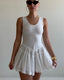 PENELOPE MINI DRESS - WHITE