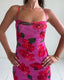 BED OF ROSES MIDI DRESS