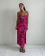 BED OF ROSES MIDI DRESS