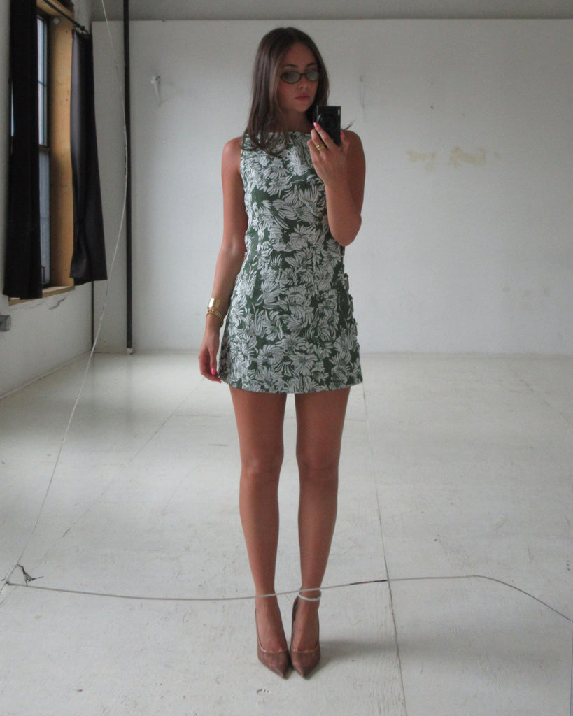 COSTA MINI DRESS - GREEN