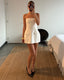 RSVP MINI DRESS - WHITE