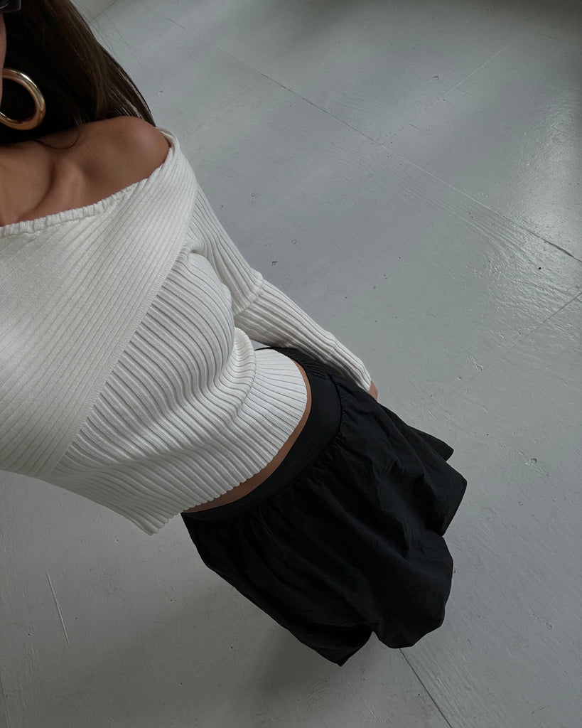 NINA SWEATER - WHITE