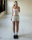 NORA SHORTS - WHITE