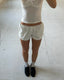 NORA SHORTS - WHITE